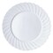 Smarty Had A Party 6" White Flair Plastic Pastry Plates (180 Plates), 180PK 206WH-CASE - alternate 7